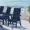 WestinTrends Outdoor Patio Modern Adirondack Dining Chair Weather Resistant - 2 of 4