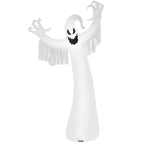 Tangkula Halloween Decoration 12ft Inflatable Blow Up Ghost With Led ...