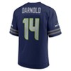 NFL Seattle Seahawks Men's Short Sleeve Metcalf 14 Jersey - 2 of 3
