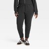 Women's Fleece High-Rise Jogger Sweatpants - All In Motion™ - 3 of 4