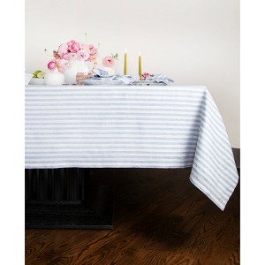Solino Home Linen Stripe Tablecloth | Amalfi - 1 of 4