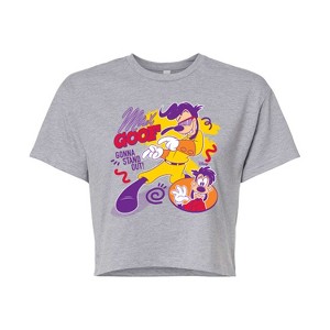 Women's - A Goofy Movie -  Cropped Graphic T-Shirt - 1 of 4