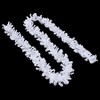 vidaXL 16 ft White PVC Christmas Garland with Adjustable LED Lights, Perfect for Indoor and Outdoor Holiday Decoration, Economical and Easy to Store - 4 of 4