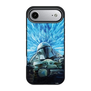 Star Wars Mandalorian Portrait Bump Cell Phone Case for Apple iPhone 17 Series - 1 of 4