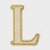 Patches Letters L - Universal Thread™ White - 2 of 2