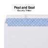 Staples EasyClose Security Tint #10 Envelope 4-1/8" x 9-1/2" White 500/BX 50312 - 2 of 4