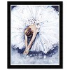 15" x 21" Ballet Ballerina Dress Framed Wall Art Print Blue - Wynwood Studio: Modern Decor, Digital Canvas - 3 of 4