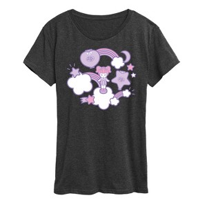 Women's - Polly Pocket - Sticker Collage Short Sleeve Graphic T-Shirt - 1 of 4