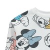 Girls Mickey Mouse Fashion Crewneck Sweatshirt - Collegiate Athletic Crewneck Sweatshirt - Mickey & Minnie Sweatshirt - 3 of 4
