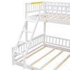 NicBex Bunk Bed with Guardrail and Ladder,Wood Bed Frame for Kids Teens Adults - 4 of 4