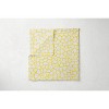 Bacati - Ikat Dots Giraffe Yellow Grey Neutral 4 pc Crib Set with 2 Muslin Swaddle Blankets - 4 of 4