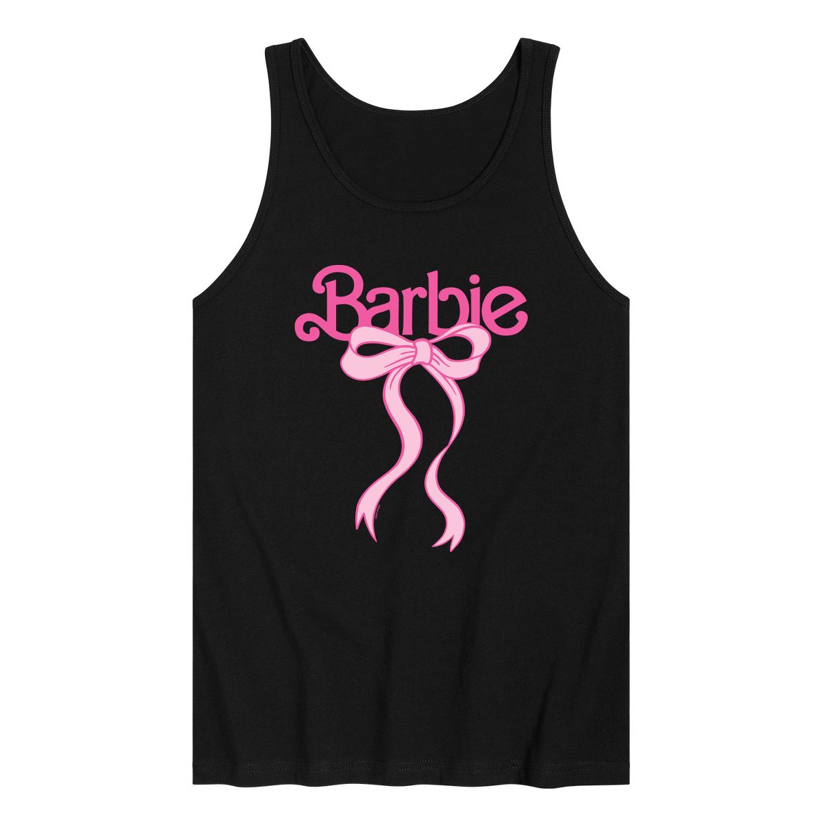 Men's - Barbie - Logo Coquette Bow Graphic Tank Top - thumbnail 4