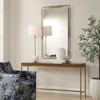 Uttermost Hand Forged Tahoma Mirror with Hammered Texture and  Gold Frame - 3 of 4
