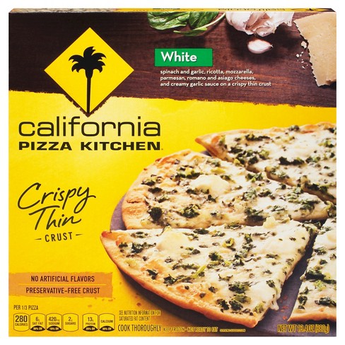 California Pizza Kitchen Crispy Thin Crust White Frozen ...