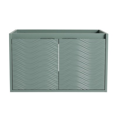 ChicFurnit Bathroom Vanities Modern Vanity with Sleek Design and Ample Storage for Bathroom Spaces, Green,29.33”*17.91”*17.72"