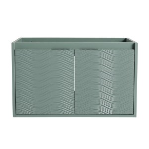 ChicFurnit Bathroom Vanities Modern Vanity with Sleek Design and Ample Storage for Bathroom Spaces, Green,29.33”*17.91”*17.72" - 1 of 3