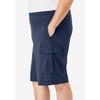 KingSize Lightweight Jersey Cargo Shorts - 4 of 4