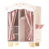 ROBOTIME Doll Furniture Closet, Doll House Accessories And Furniture, Wooden Dollhouse Furniture Set, Fits 18 Inch Doll , Pink, 9.4"*15"*19.7" - 4 of 4