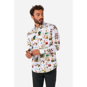 OppoSuits Festive Christmas Shirts For Men - 1 of 4