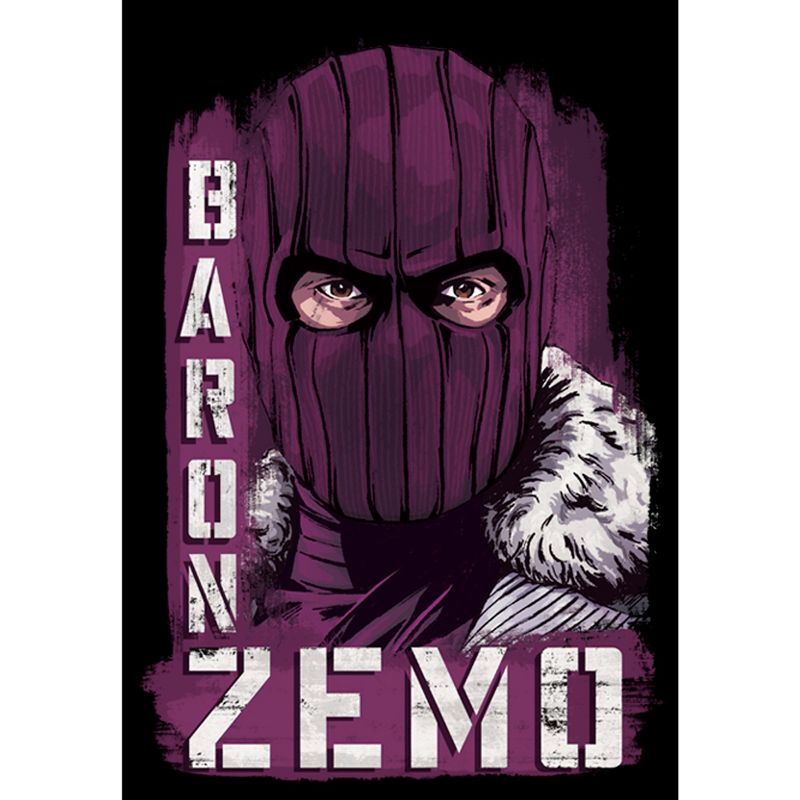 Men's Marvel The Falcon and the Winter Soldier Baron Zemo Close-Up T-Shirt, 2 of 6