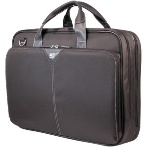Mobile Edge Premium Nylon Laptop 15.6" Briefcase – Black - 1 of 4
