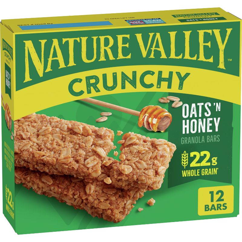 Nature Valley Crunchy Oats &#39;N Honey Granola Bars - 12ct, 1 of 15