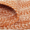 Colonial Mills Kaari Tweed - Rusted Orange 7 Ft round Round Rug Indoor/Outdoor 100% Polypropylene - 4 of 4