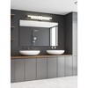 Zane Modern 32" LED Vanity Light - Dimmable, Damp Rated, Aluminum Frame, 2540 Lumens - 2 of 4