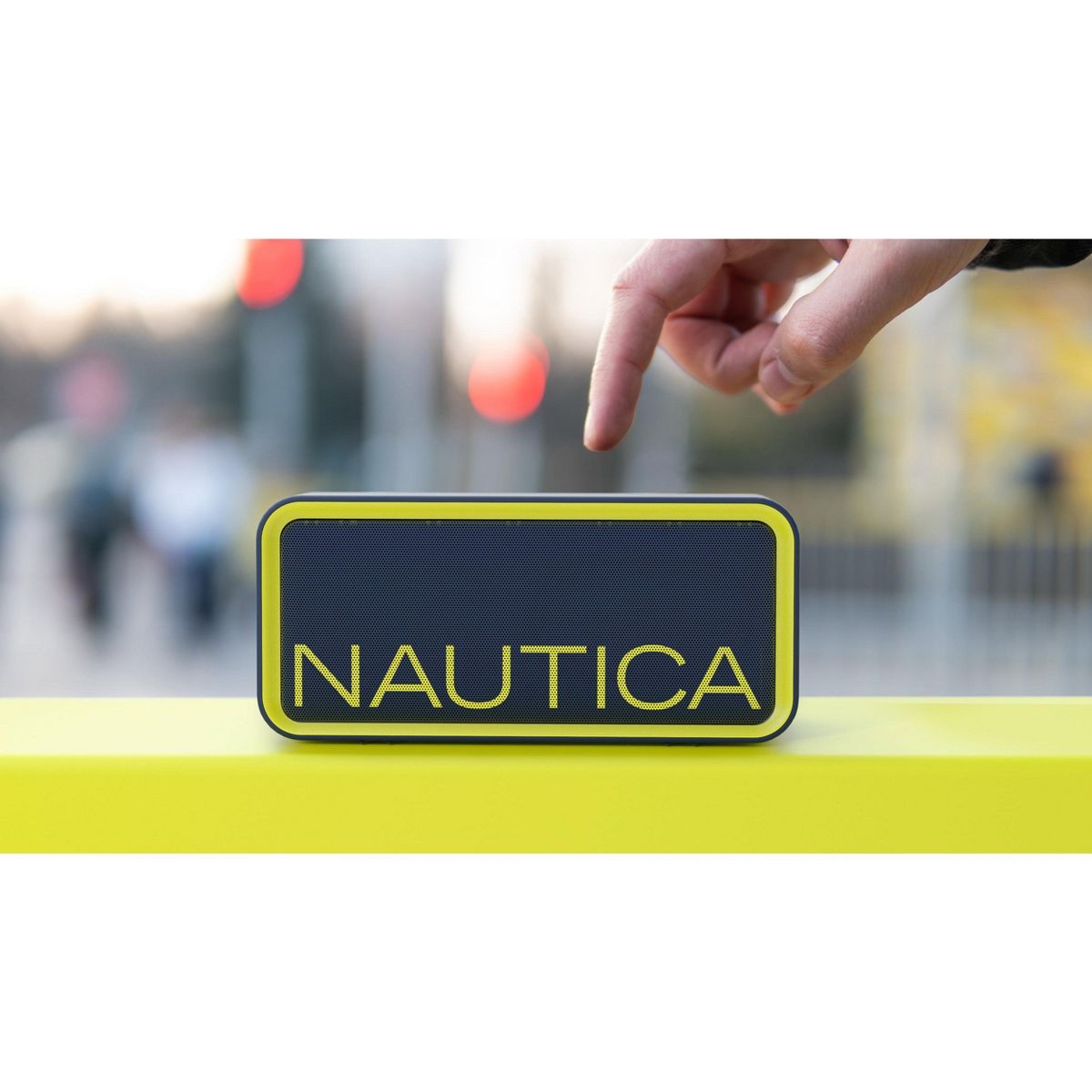 Nautica Urban SP100 True Wireless Outdoor Speaker, Portable IPX5 Waterproof Bluetooth Speaker, Perfect for Camping, Beach, Backyard & Travel - thumbnail 8