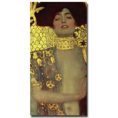 Trademark Fine Art -Gustav Klimt 'Judith, 1901' Canvas Art