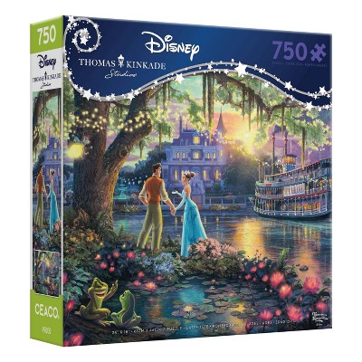 Ceaco Disney Thomas Kinkade: The Princess and The Frog Jigsaw Puzzle - 750pc