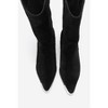 Alvi - Black Suede Leather Western Boot (Women) black suede 6 Forever & Always Shoes US - 3 of 4