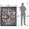 Avatar The Last Airbender Chibi Group Blanket 50"x60" Woven Tapestry - 2 of 4