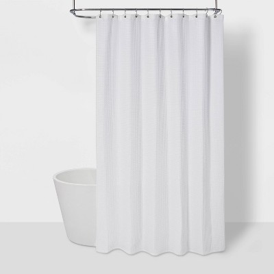 Waffle Weave Shower Curtain - Threshold™