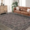Washable Area Rugs for Living Room Bedroom Area Rug Boho Vintage Rugs Slip Low Pile Soft Lightweight Carpet Indoor - 2 of 4