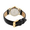 Peugeot Mens Vintage 38mm Round Gold Plated Watch with Black Leather Band - 2 of 4