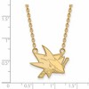 Black Bow Jewelry 14k Yellow Gold Plated Sterling Silver San Jose Sharks NHL Necklace 18 Inch - 2 of 4