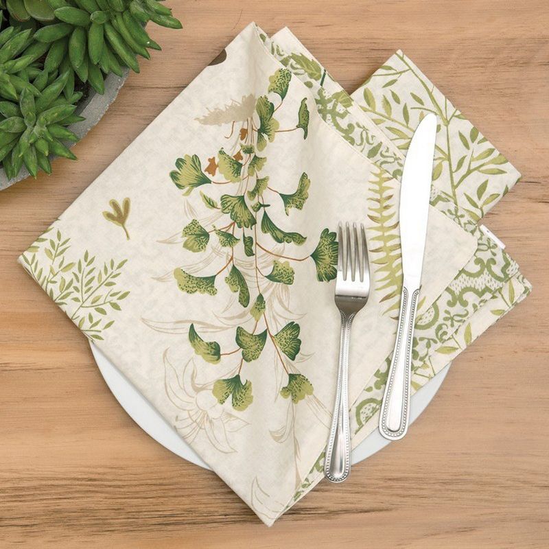 C&F Home Althea Floral Cotton Reversible Napkin Set of 6, 3 of 7