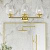 Livex Lighting Willow 3 - Light Vanity in  Polished Brass - 4 of 4