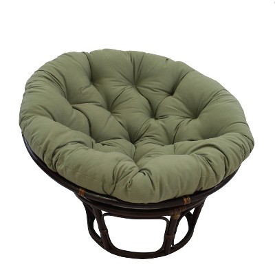 Grey best sale papasan cushion