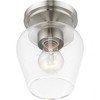 Livex Lighting Willow 1 - Light Flush Mount in  Brushed Nickel - 2 of 3