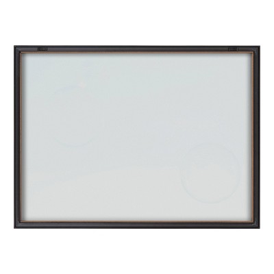 18" x 24" Blake Bubble Rectangle II Framed Printed Glass - Kate & Laurel: Abstract Bubbles Wall Decor