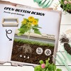 Syemin Raised Garden Bed, with legs, self-watering planter box Raised bed for growing flowers, herbs and vegetables, Multicolor, 35.5"*17.75"*11.75" - 2 of 4