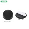 Unique Bargains Round Self-Adhesive EVA Foam Furniture Sliders Floor Protectors Black - 2 of 4