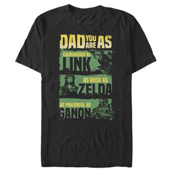 Men's Nintendo Father's Day Legend of Zelda Qualities T-Shirt