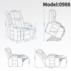 NicBex Recliner Chair for Elderly Power Lift Chair Massage Chair with Heating for Living Room Recliner with USB Ports and Cup Holders - 4 of 4