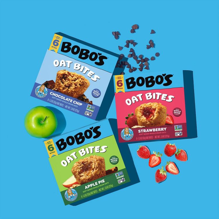 Bobo's Oat Bars Bites Chocolate Chip - 7.8oz/6ct, 6 of 9