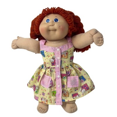 Детские куклы Doll Clothes Superstore Bunny Print Sundress for 15 Inch Cabbage Patch Kid & Baby Dolls — фото 2