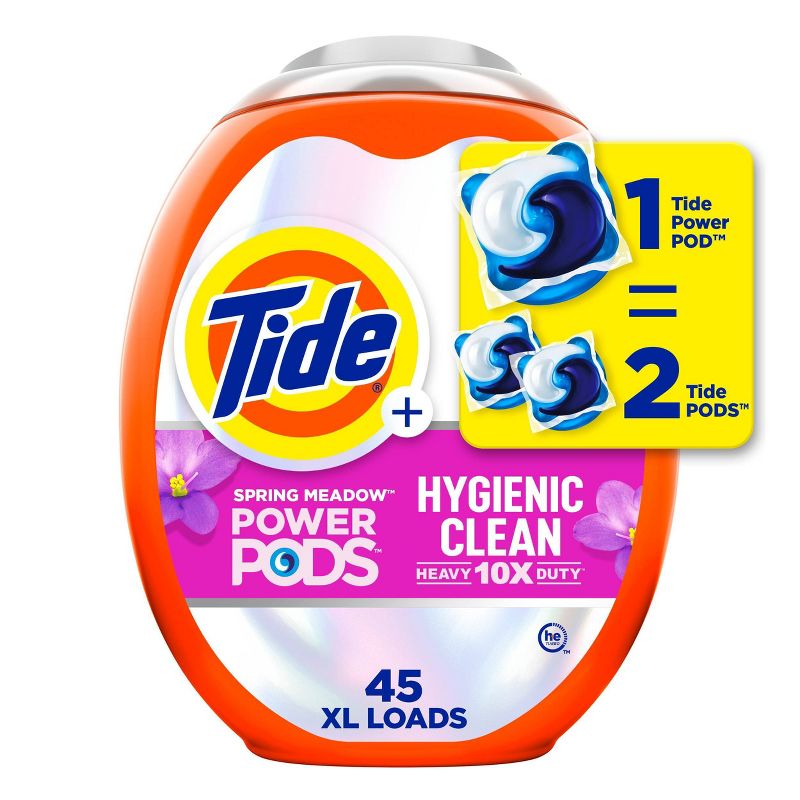 Tide Power Pods Clean Laundry Detergent - Spring Meadow, 1 of 12