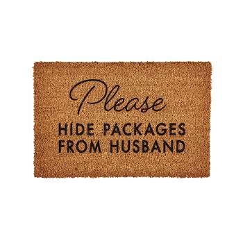 As the rain returns, it's time for a new doormat